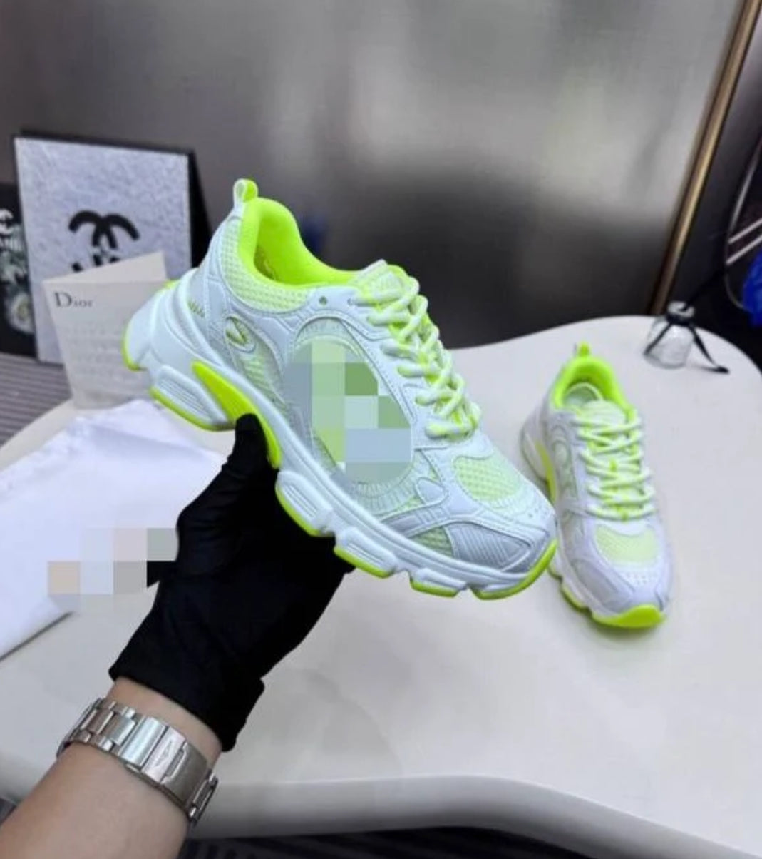 Green trainers