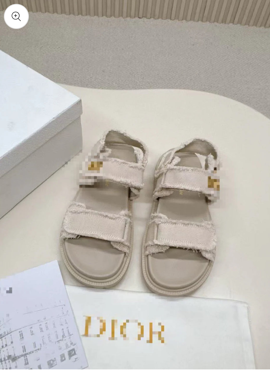 Beige sandals