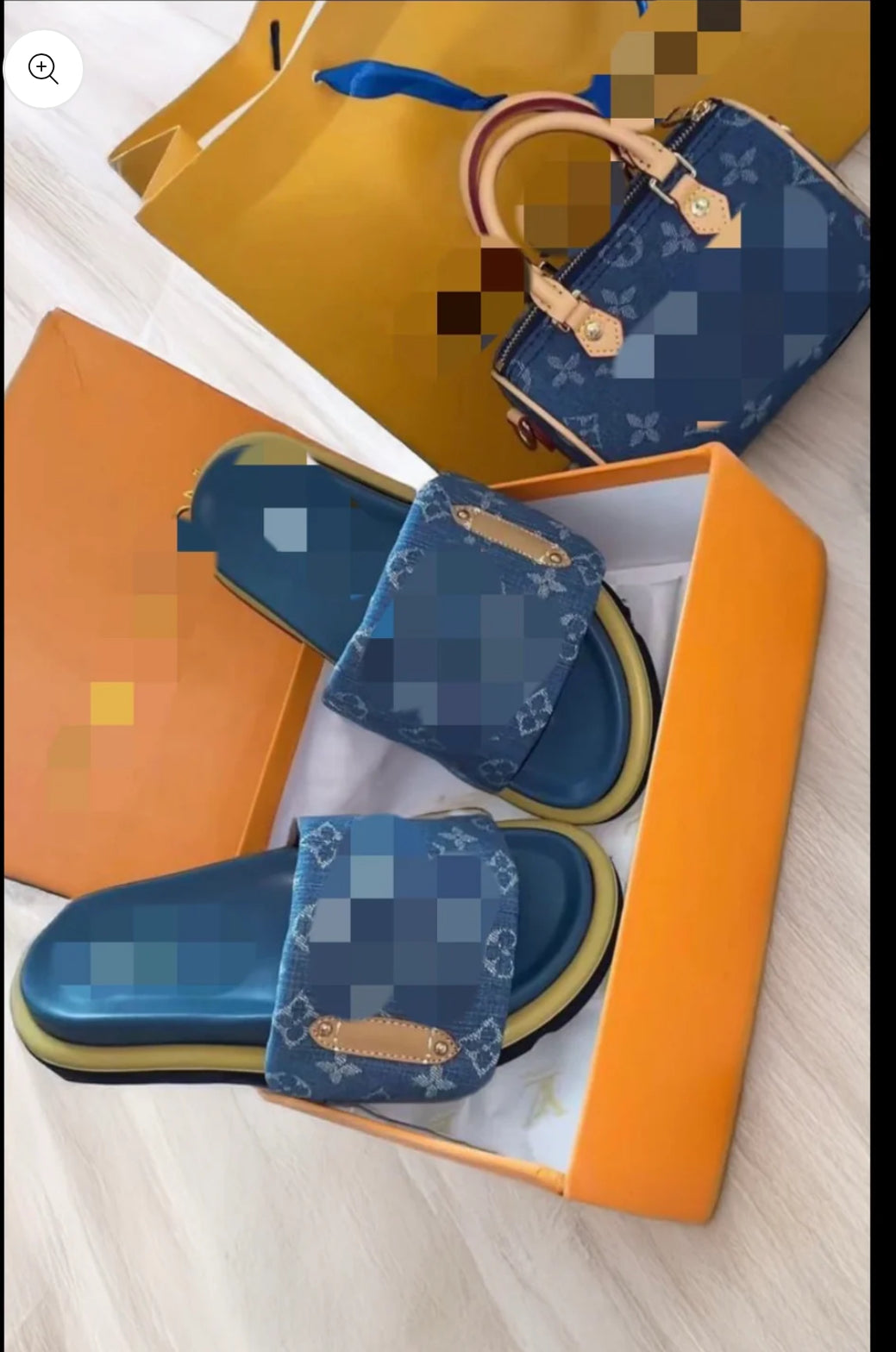 Lv denim set