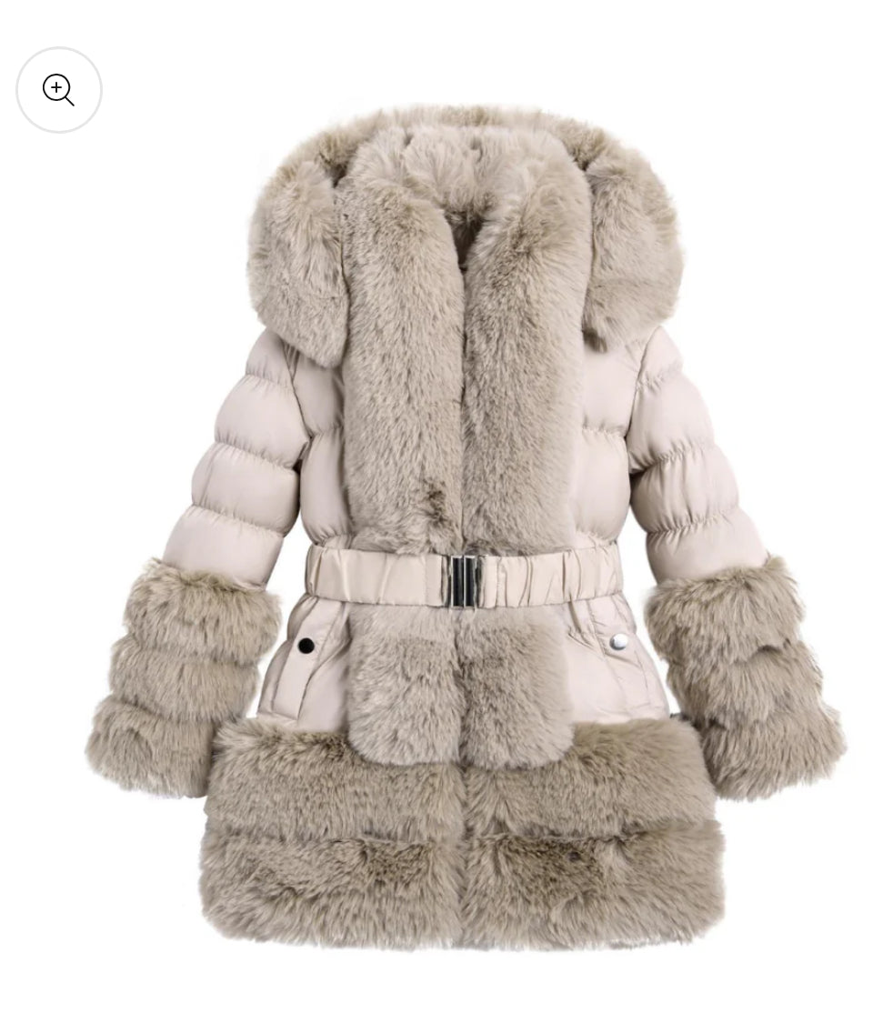 Kids beige coat