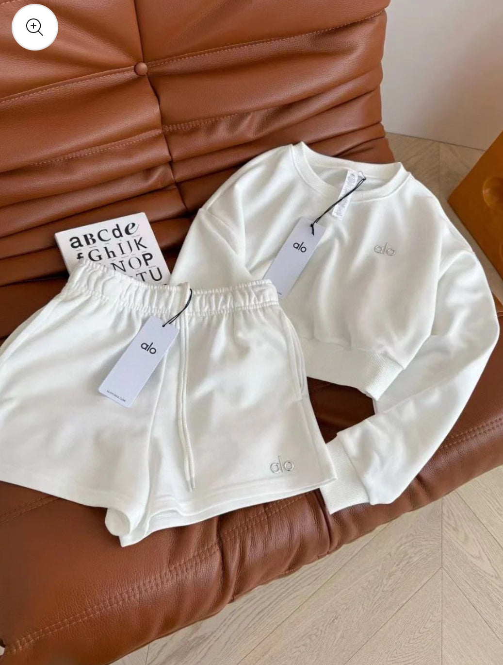 White short set