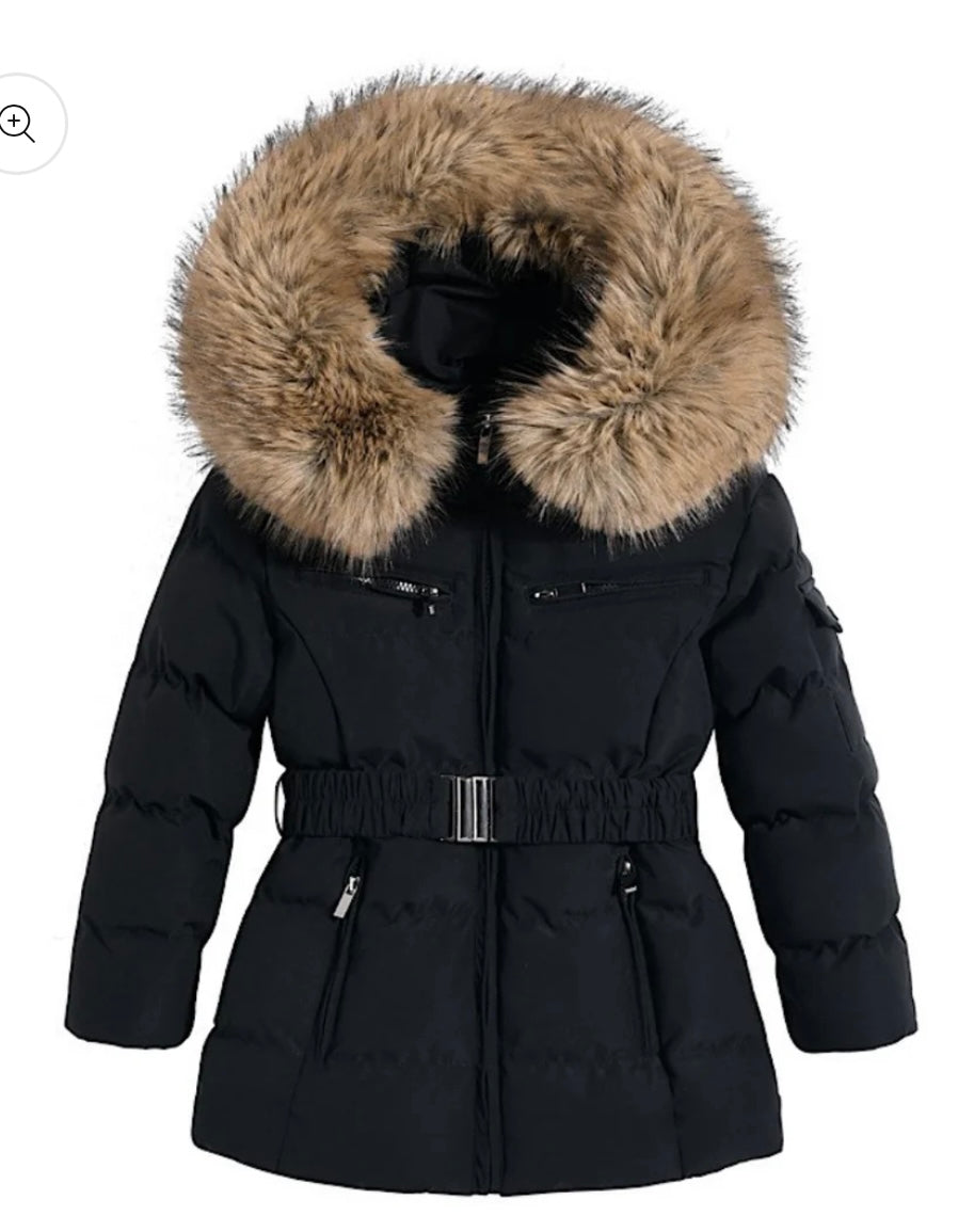 Kids black coat