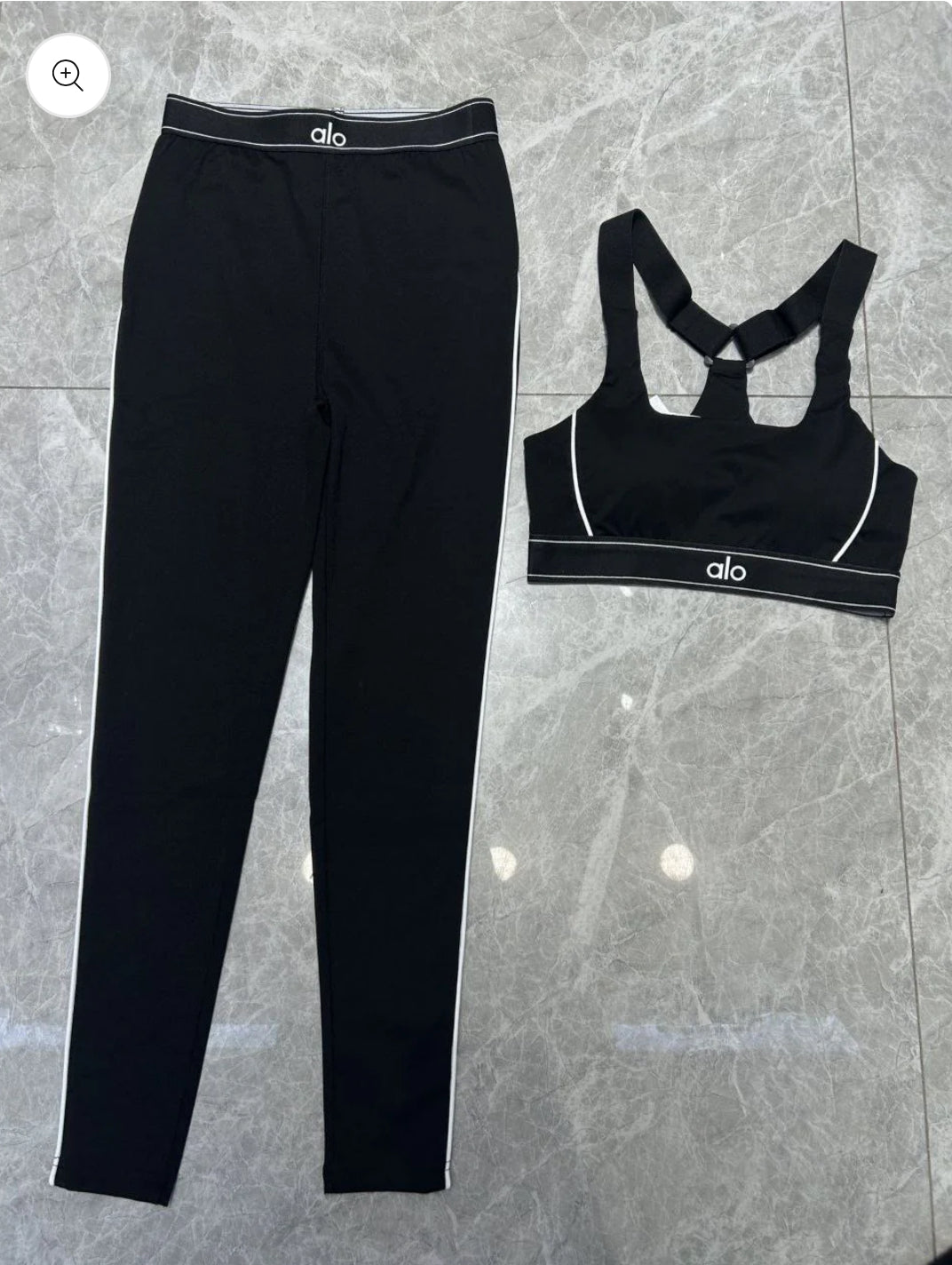 Black gym set