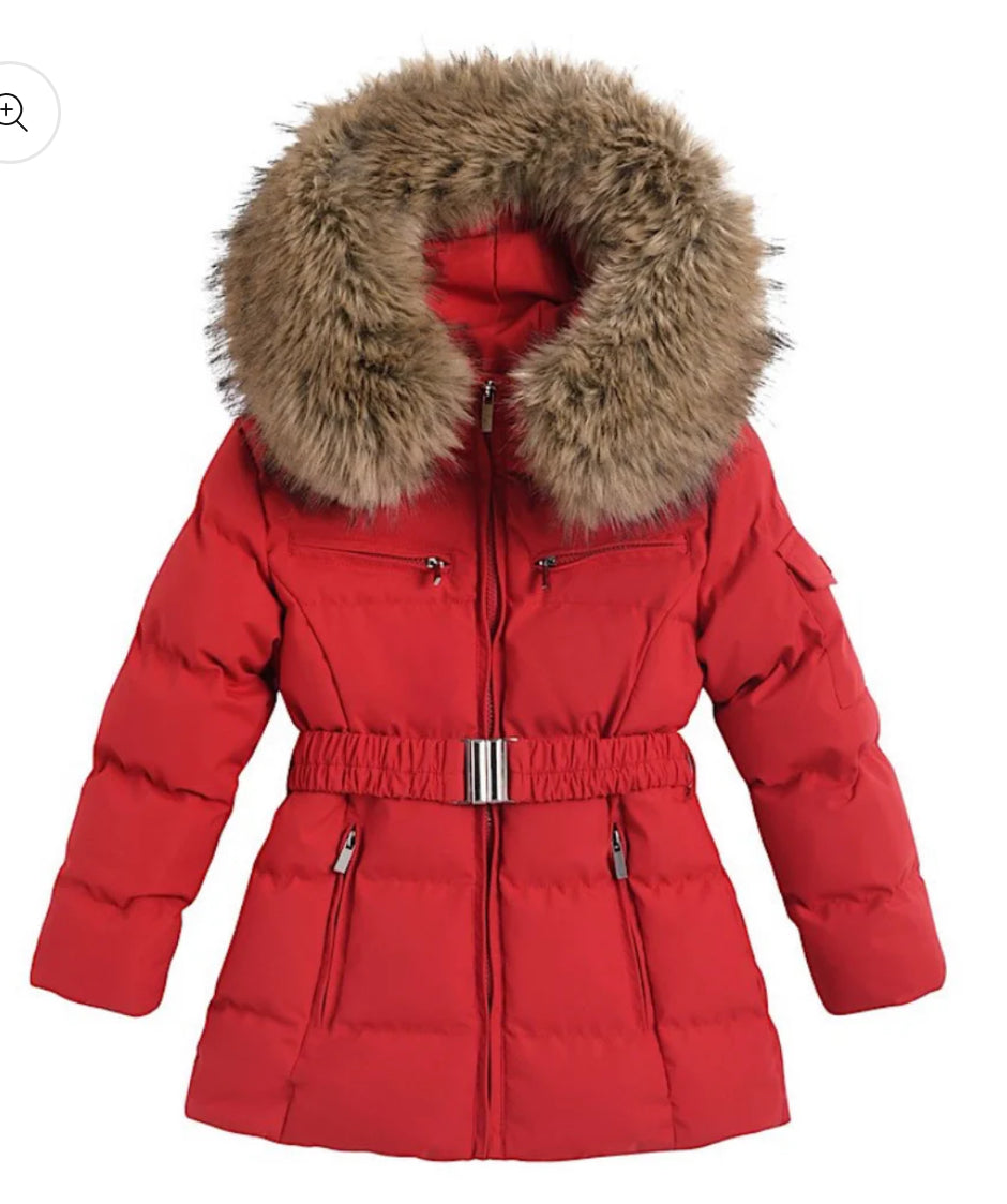 Kids red coat