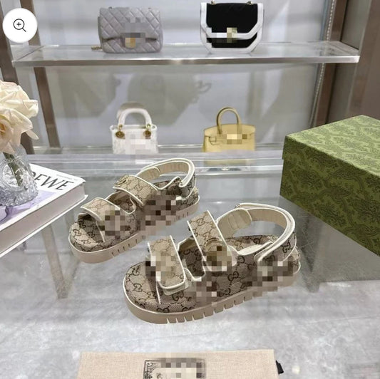 Brown sandals