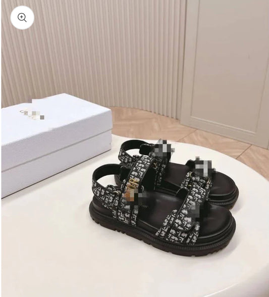 Black sandals