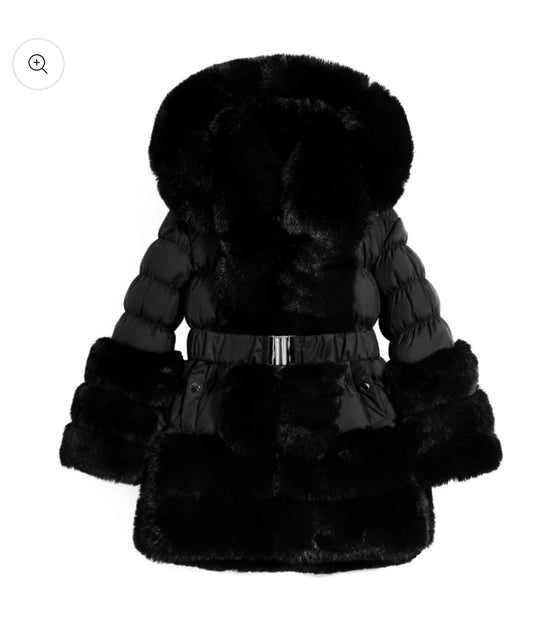 Kids black coat