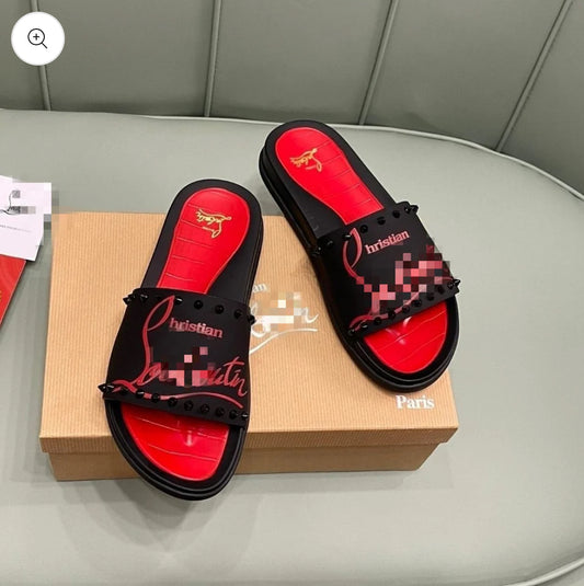 Black and red sliders