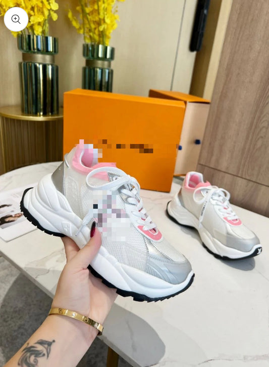 Pink trainers