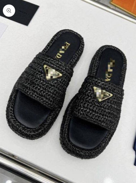 Black sandals