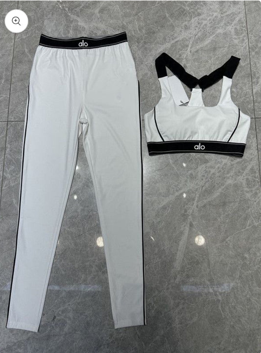 White gym set