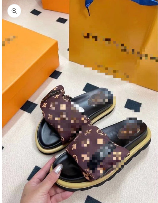 Brown sliders