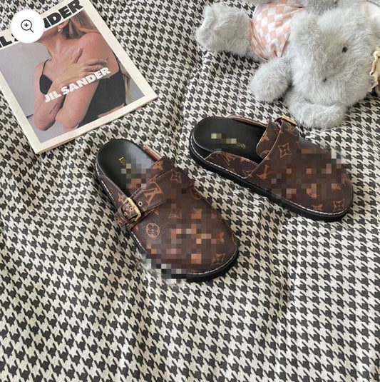 Brown sandals
